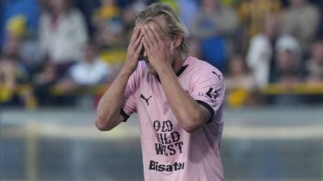 Joel Pohjanpalo verpasste mit Palermo den Serie-A-Aufstieg