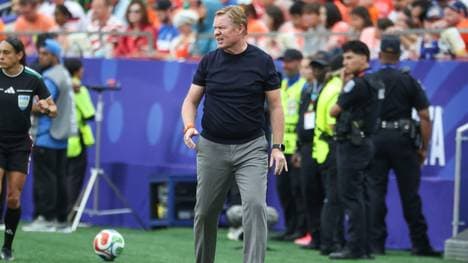 Bondscoach Ronald Koeman hätte sich für die erste K.o.-Runde sicher ein leichteres Los gewünscht!