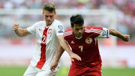 Giorgi Papunashvili (r.) wechselt zu Werder Bremen