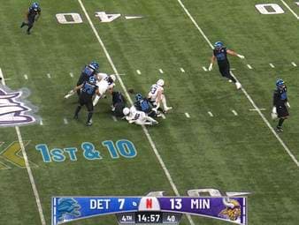 Nur mit einem Sieg bei den Minnesota Vikings können Amon-Ra St. Brown und die Detroit Lions ihre Playoff-Hoffnungen am Leben halten. Stattdessen läuft aber fast alles schief, was nur schieflaufen kann.