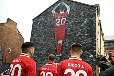 Liverpool präsentiert Jota-Denkmal