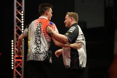 Auftakt des World Cup of Darts