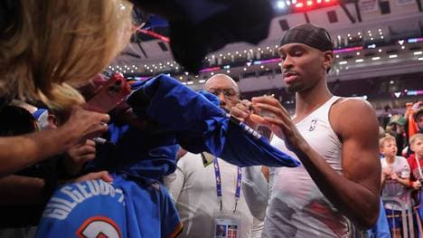 Shai Gilgeous-Alexander winkt ein Rekord 
