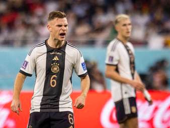 Diskussion um Joshua Kimmich - mal wieder die Frage: Sechser oder Rechtsverteidiger? Gegen Spanien könnte Flick mit dem Bayern-Star überraschen.