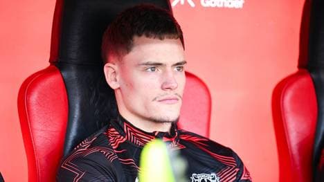 Wirtz saß zunächst auf der Bank