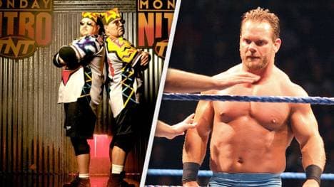 Der Tod von Johnny Grunge (l., mit Rocco Rock) trug zur Mord-Tragödie um Chris Benoit bei