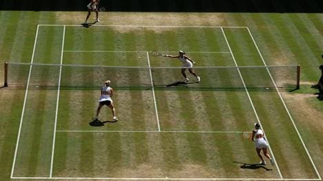 Das Frauen-Doppelfinale in Wimbledon