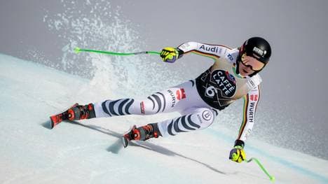 Kira Weidle in Crans-Montana