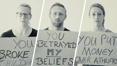 Schwere Vorwürfe gegen die IAAF: Julia Fischer, Robert Harting, Kathrin Klaas