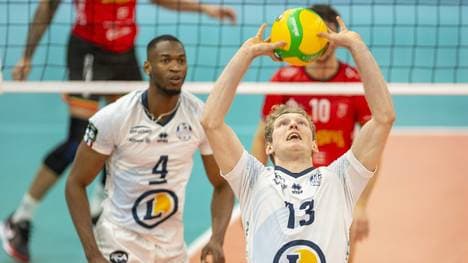 Neuer Zuspieler in Berlin: Fedor Ivanov (r.)