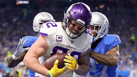 Kyle Rudolph machte zwei Touchdowns für die Minnesota Vikings
