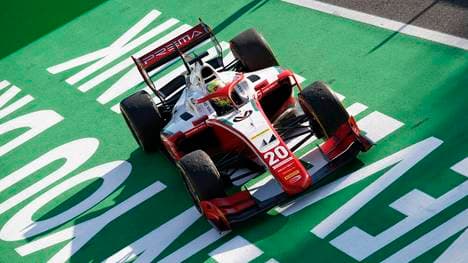 Mick Schumacher feierte am Samstag seinen ersten Sieg