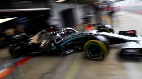 Mercedes wird seine Silberpfeile dieses Jahr schwarz lackieren