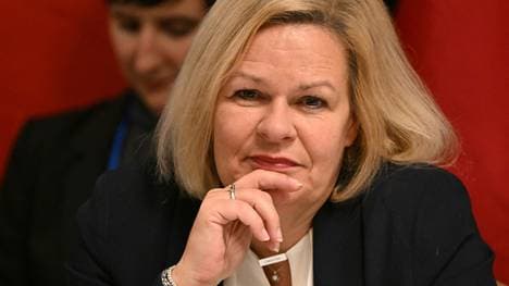 Faeser spricht sich für Olympia-Bewerbung aus