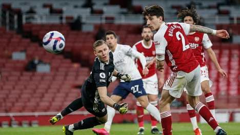 Bernd Leno setzte sich mit dem FC Arsenal am Ende gegen Benfica Lissabon durch