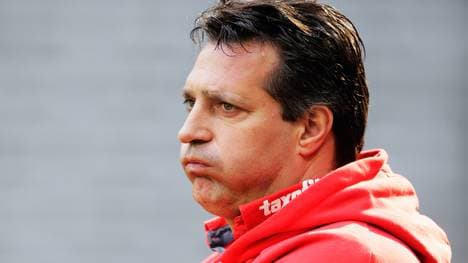 Alois Schwartz 1860 Muenchen v SV Sandhausen - 2. Bundesliga