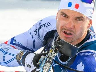 Biathlet tauscht Ski gegen Rad