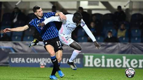 Ferland Mendy erlöste Real Madrid im Achtelfinale gegen Atalanta Bergamo spät