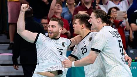 Ziehen Deutschlands Handballer ins Olympia-Finale ein?