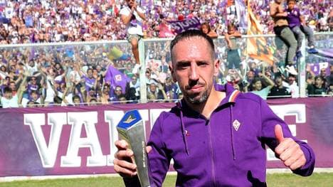 Frank Ribéry fühlt sich in Florenz ausgesprochen wohl