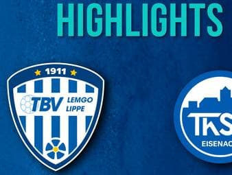 Die Highlights der Partie TBV Lemgo Lippe gegen ThSV Eisenach aus der Handball-Bundesliga im Video.