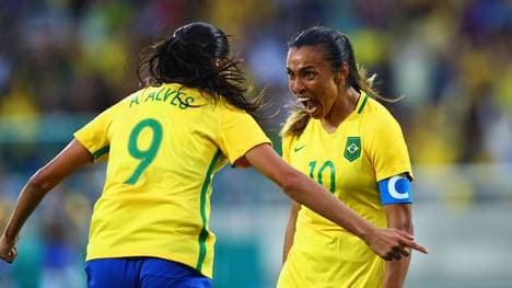 Brazil v China PR: Women's Football - Olympics: Day -2
