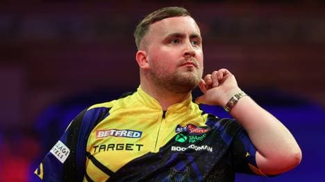 Hat die Titelverteidigung im Blick: Luke Littler