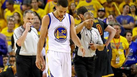 MVP Steph Curry traf in den Finals nur 40,3 Prozent seiner Feldwürfe, leistete sich 4,3 Ballverluste pro Spiel
