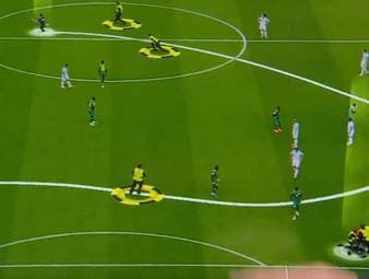 Während des WM-Sechzehntelfinals zwischen Belgien und dem Senegal wird diese Flitzer-Szene detailliert analysiert.