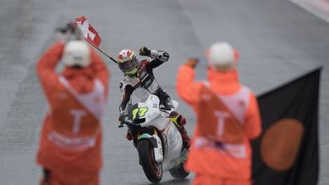 Dominique Aegerter durfte sich nur fünf Wochen über seinen Sieg in Misano freuen