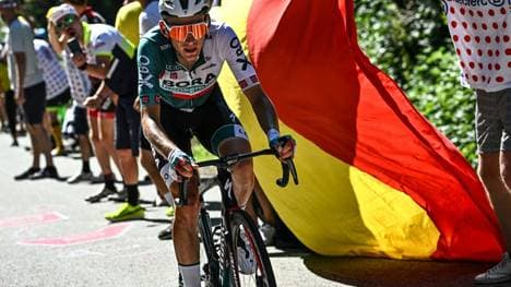 Den Etappensieg nur knapp verpasst: Lennard Kämna