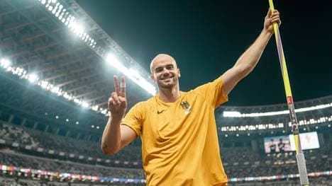 Gute Laune: Julian Weber