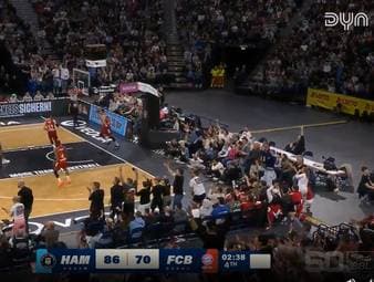 Die BBL-Highlights der Basketball-Partie Veolia Towers Hamburg - FC Bayern München Basketball im Video.