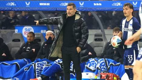 Hertha-Coach Stefan Leitl hofft auf den ersten Dreier seiner Mannschaft im Jahr 2026!