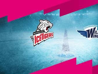 Nürnberg Ice Tigers - Schwenninger Wild Wings: Tore und Highlights | PENNY DEL