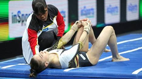 Verletzte sich am Donnerstag: Helen Kevric