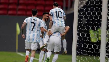 Argentinien steht im Finale der Copa Amércia
