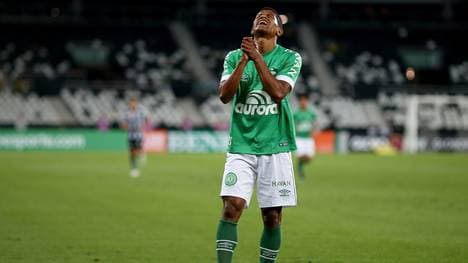 Marcio Araujo und seine Teamkollegen von Chapecoense wehren sich verzweifelt gegen den Abstieg