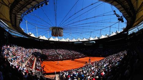 Am Hamburger Rothenbaum wird traditionell auf Sand gespielt