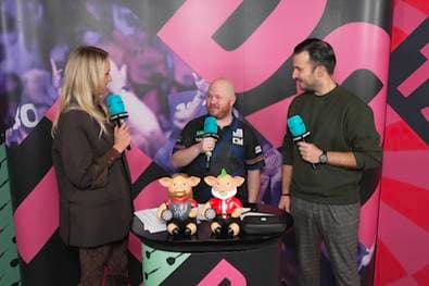 Nach seinem epischen Sieg gibt er auch noch dieses Interview