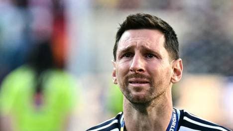 Messi war nach dem Finale bitter enttäuscht