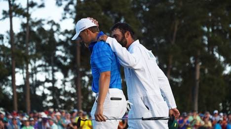 Jordan Spieth musste von seinem Caddie getröstet werden