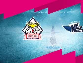 Pinguins Bremerhaven - Schwenninger Wild Wings: Tore und Highlights | PENNY DEL