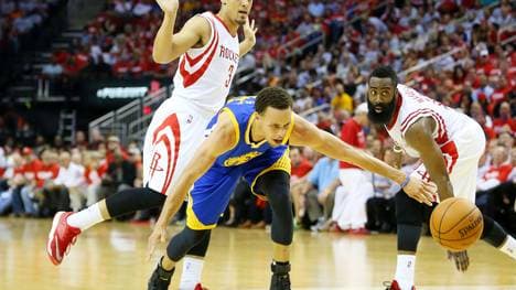 Golden State Warriors v Houston Rockets - Game Three