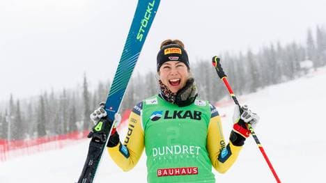 Freude bei Daniela Maier