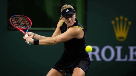 Für Angelique Kerber ist das Turnier in Indian Wells beendet
