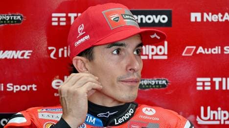 Nur noch Zuschauer: Marc Márquez 