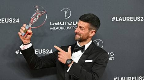 Djokovic besitzt bereits fünf Laureus-Trophäen