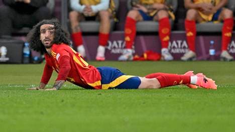 Marc Cucurella hatte auch beim Endspiel einen schweren Stand bei den Zuschauern