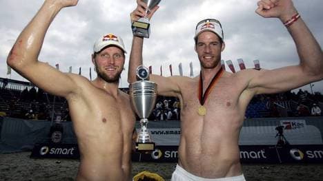 Christoph Dieckmann (r.) war früher Partner von Julius Brink